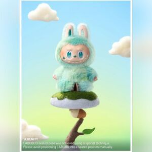 Labubu 100% Authentic NWT Labubu SERENITY – Big Into Energy – from Pop Mart USA